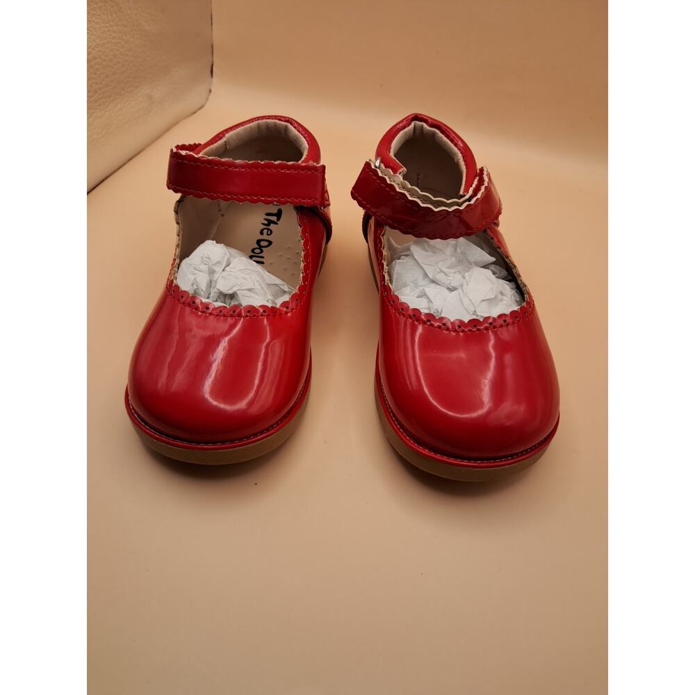 The Doll Maker Red Patent Mary Jane Dress Shoes Toddler Girls Size 7